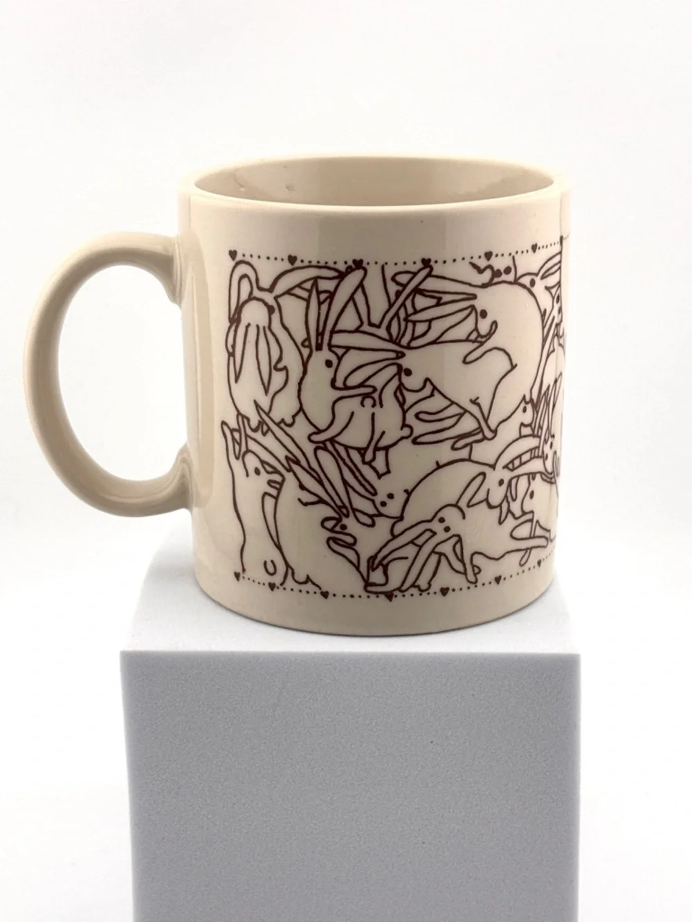 Vintage Taylor & Ng “Le Lapin” Ceramic Mug
